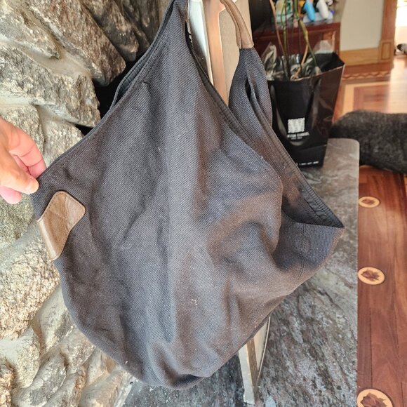 NWT Old Navy Black Textile Hobo Bag - Picture 12 of 16